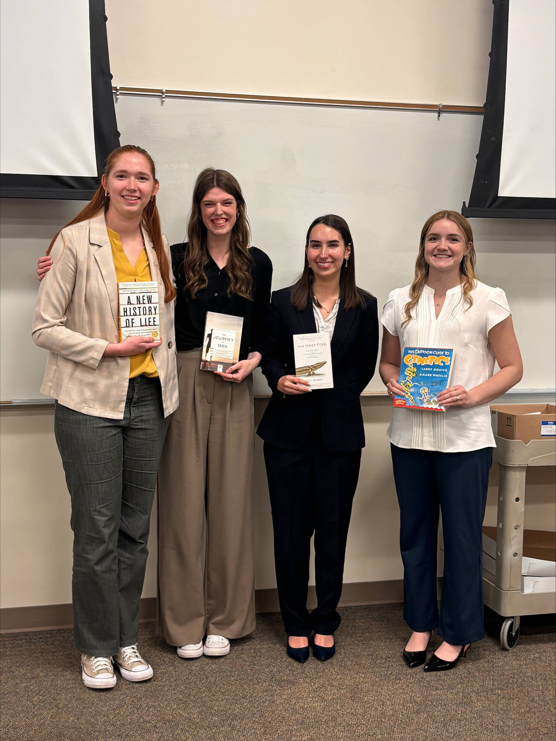 Symposium award winners.